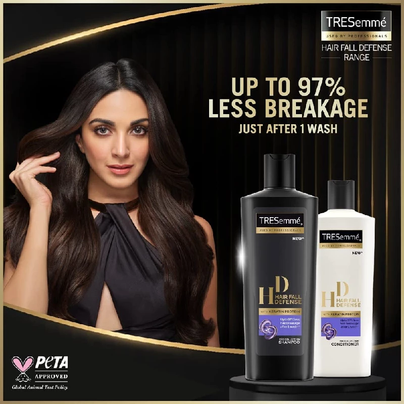 TRESemme Hair Fall Defence Shampoo For Men & Women, 1 L-3.webp